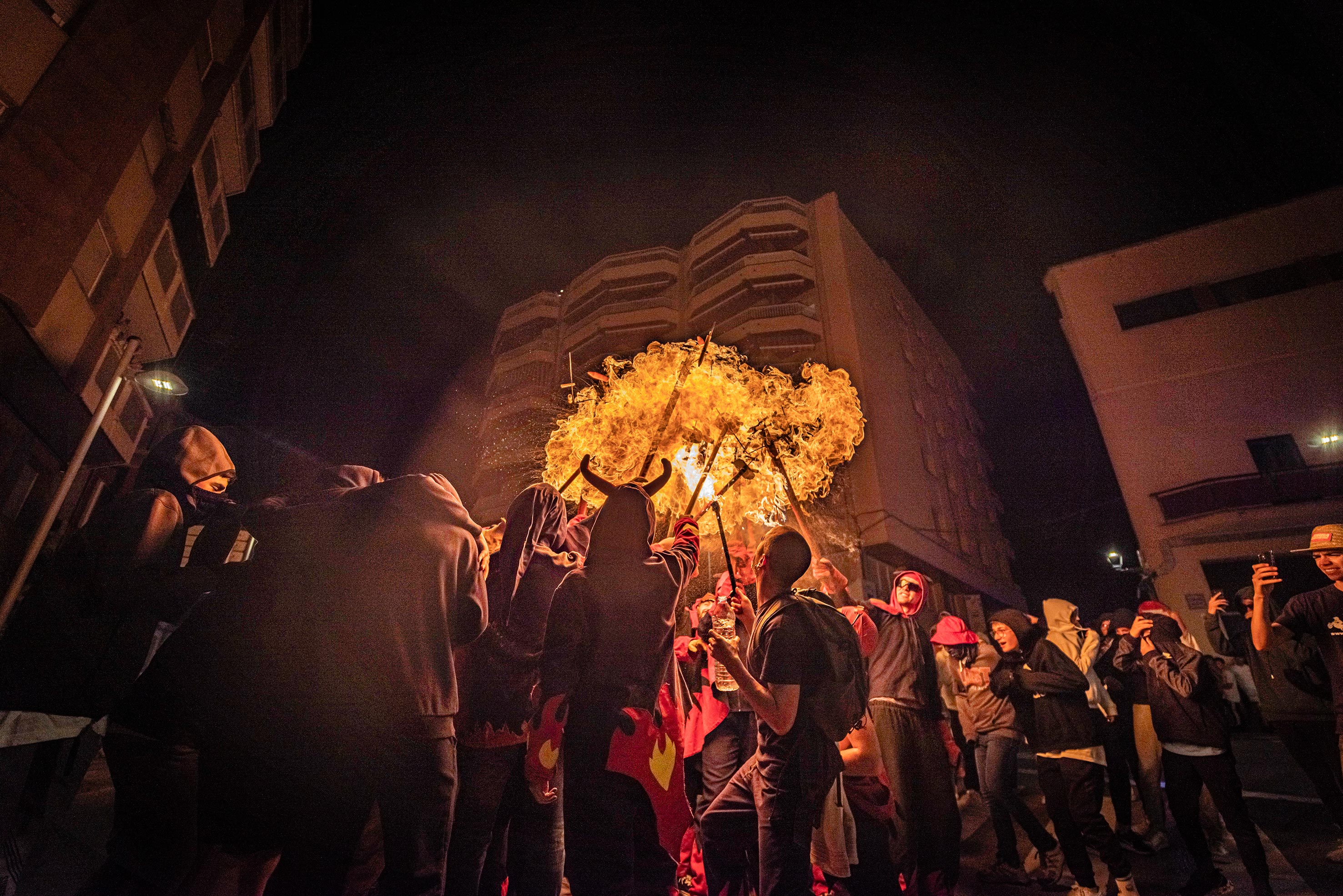 Festes de Santa Oliva 2023. Correfoc