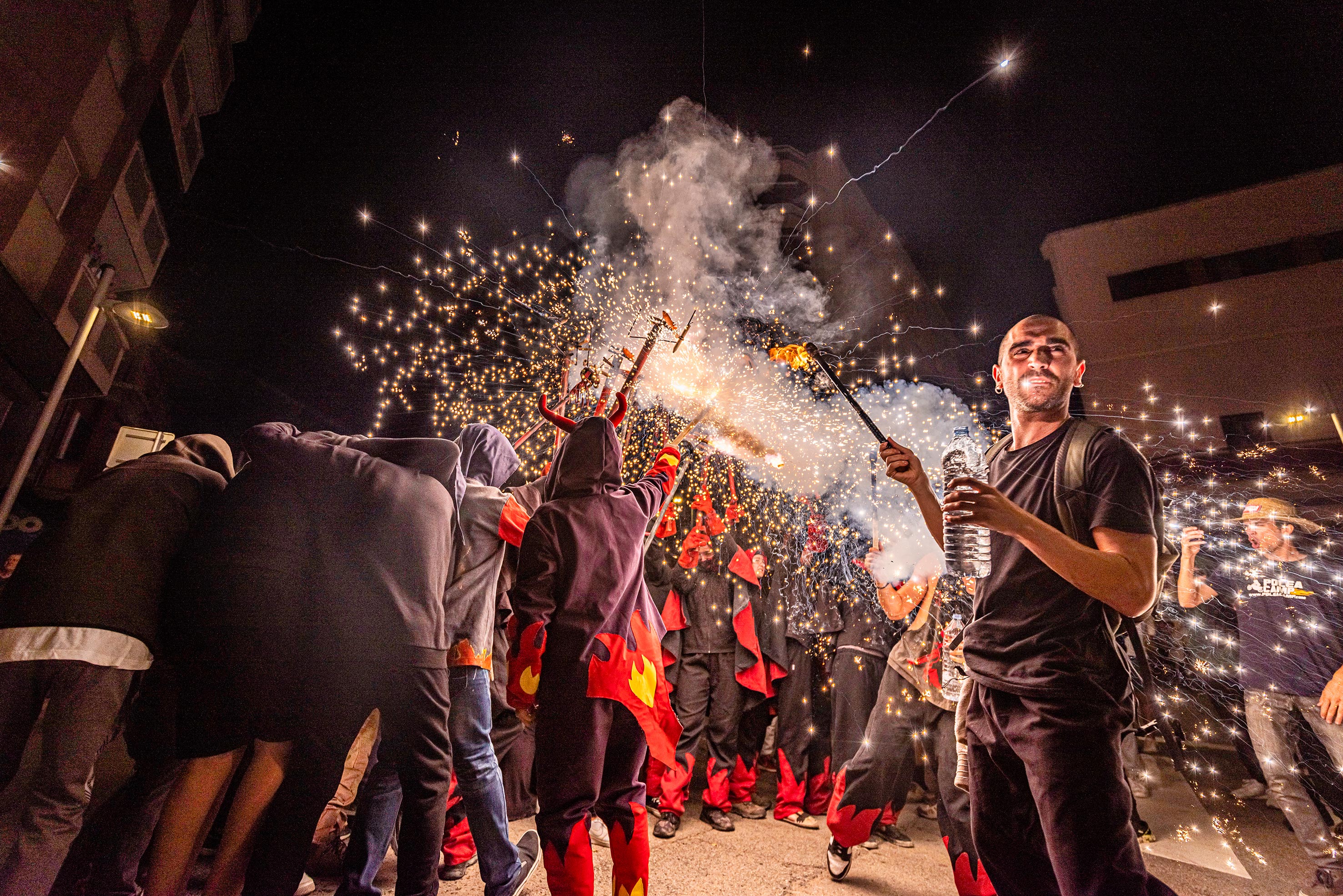 Festes de Santa Oliva 2023. Correfoc