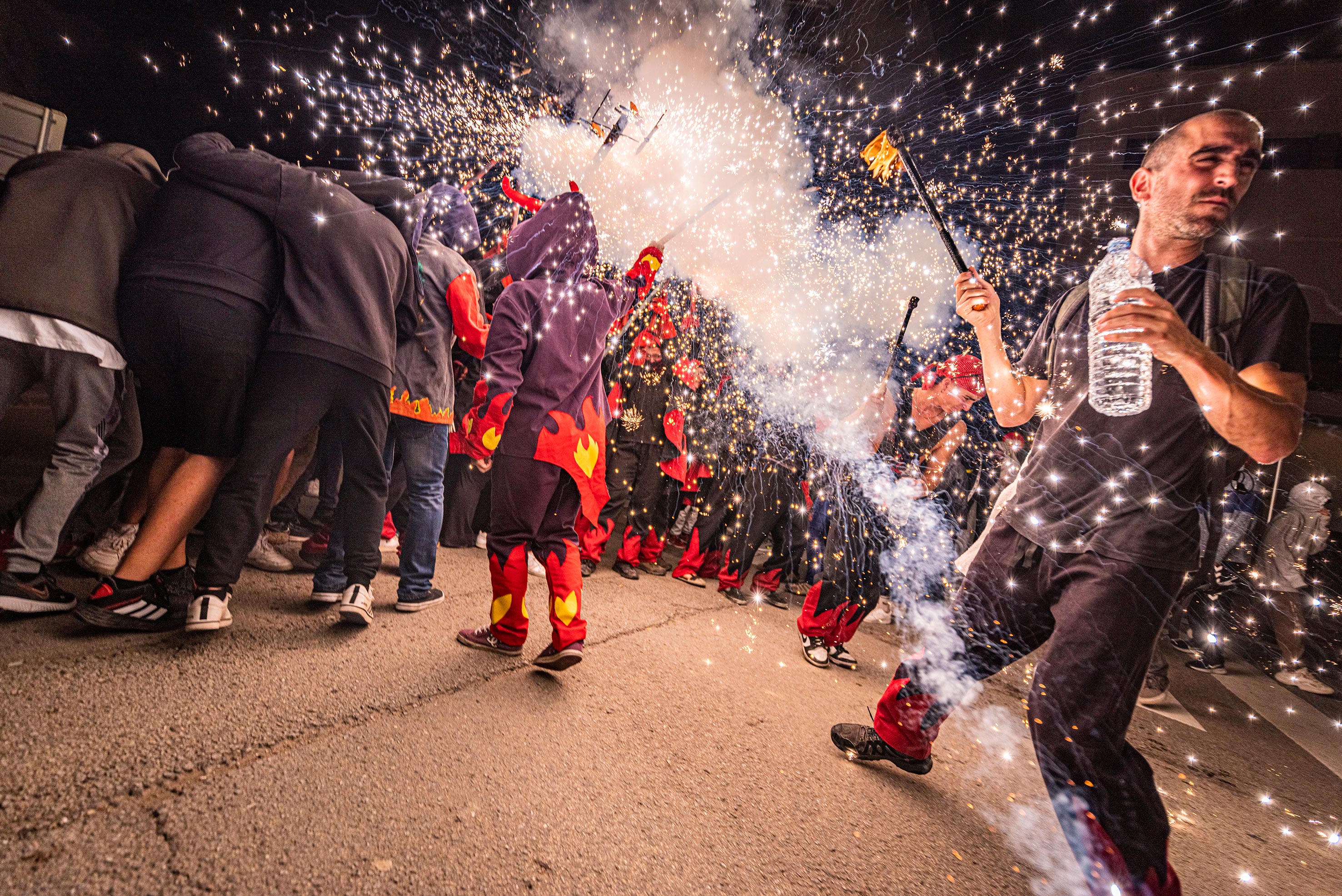 Festes de Santa Oliva 2023. Correfoc