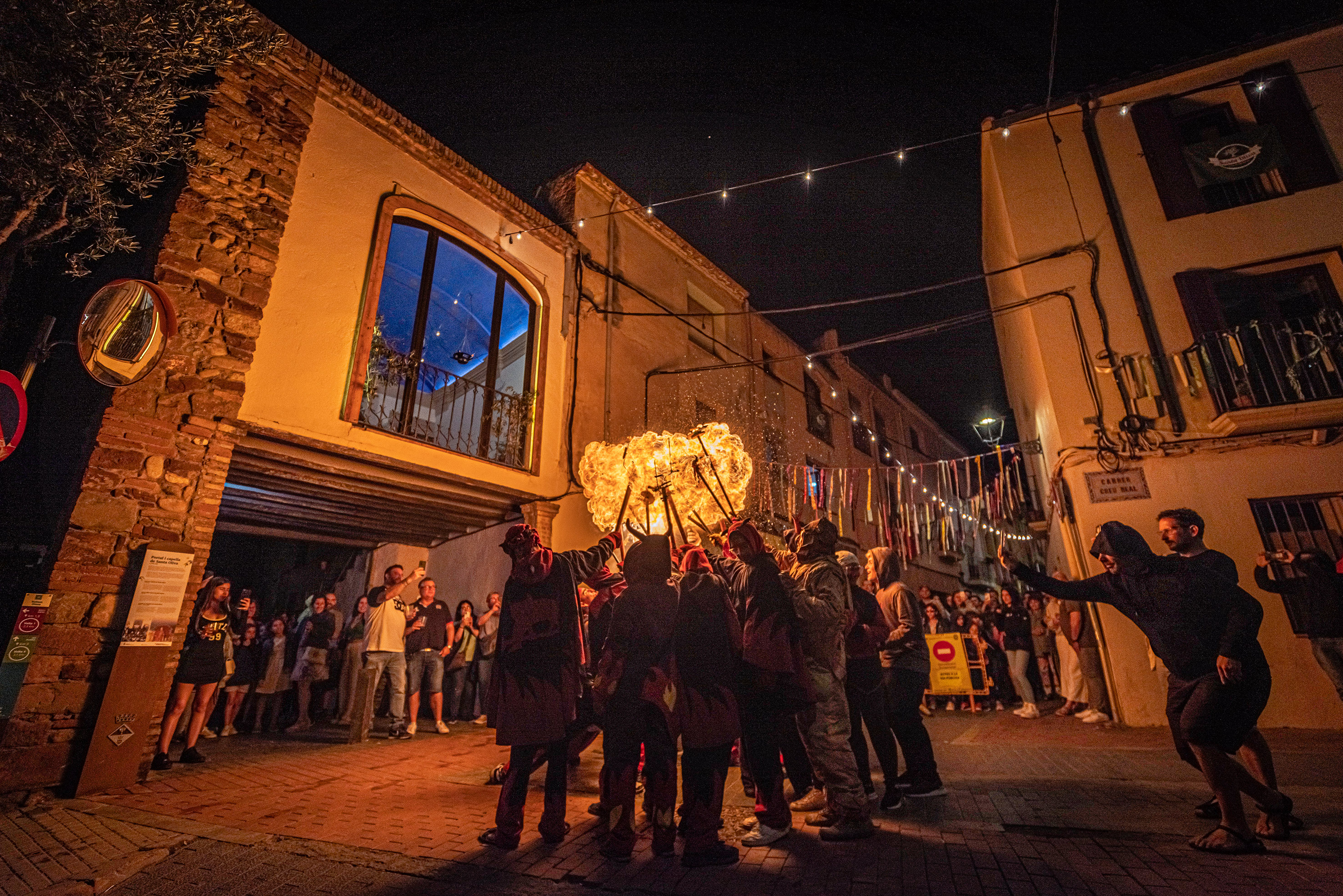 Festes de Santa Oliva 2023. Correfoc