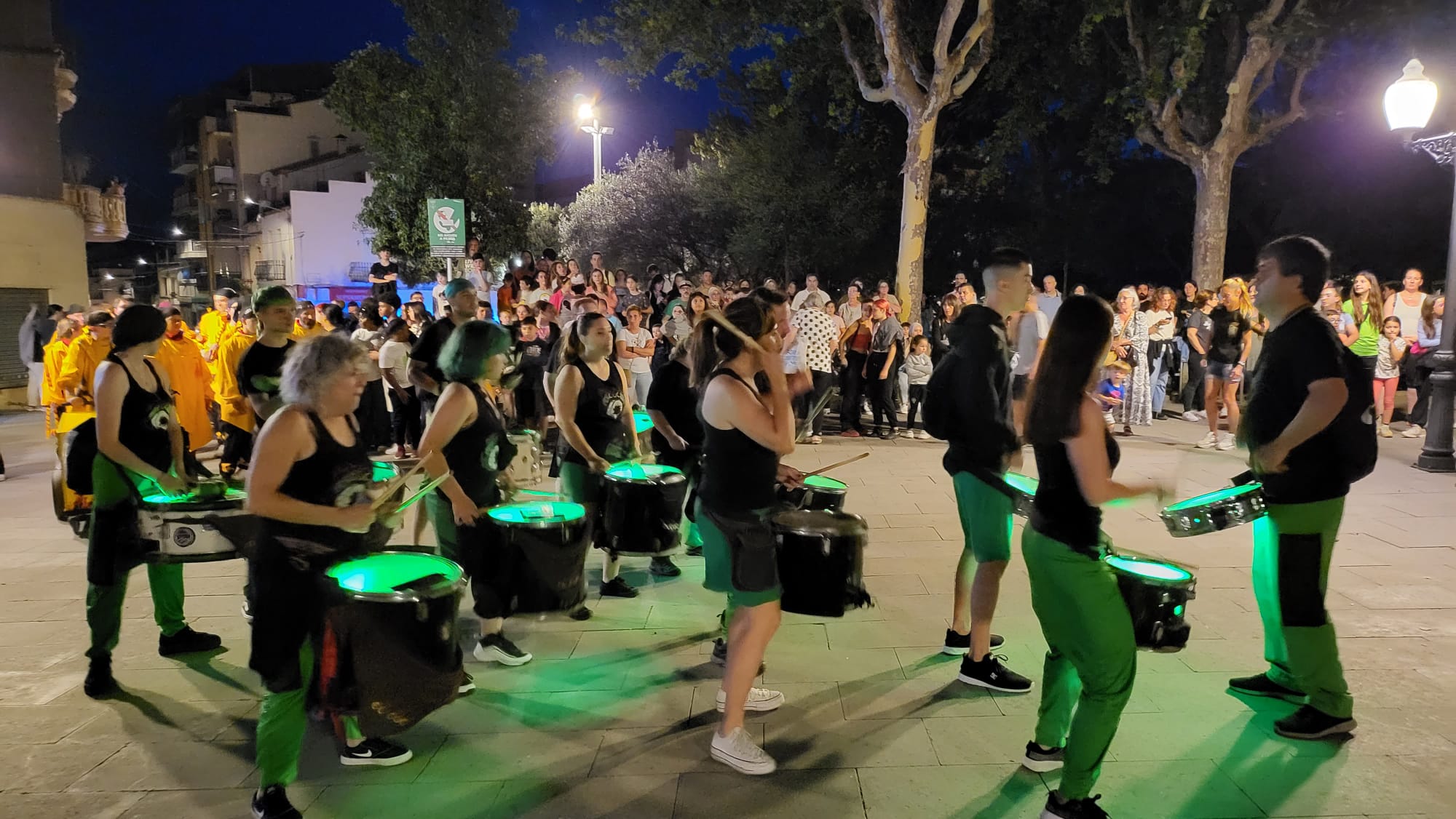 Festes de Santa Oliva 2023. Tabalada i correfoc