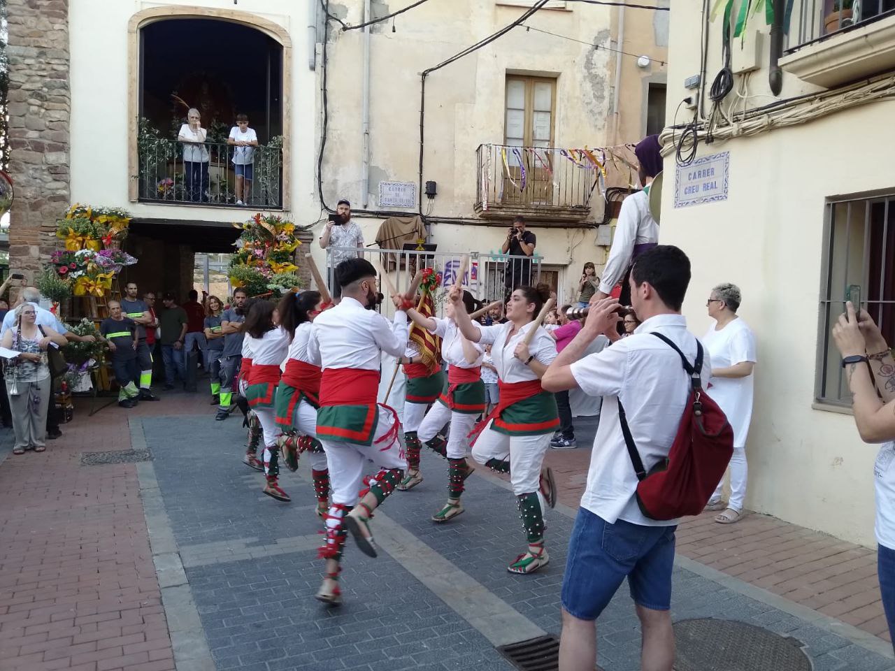 Festes de Santa Oliva 2023. Ofrena floral.