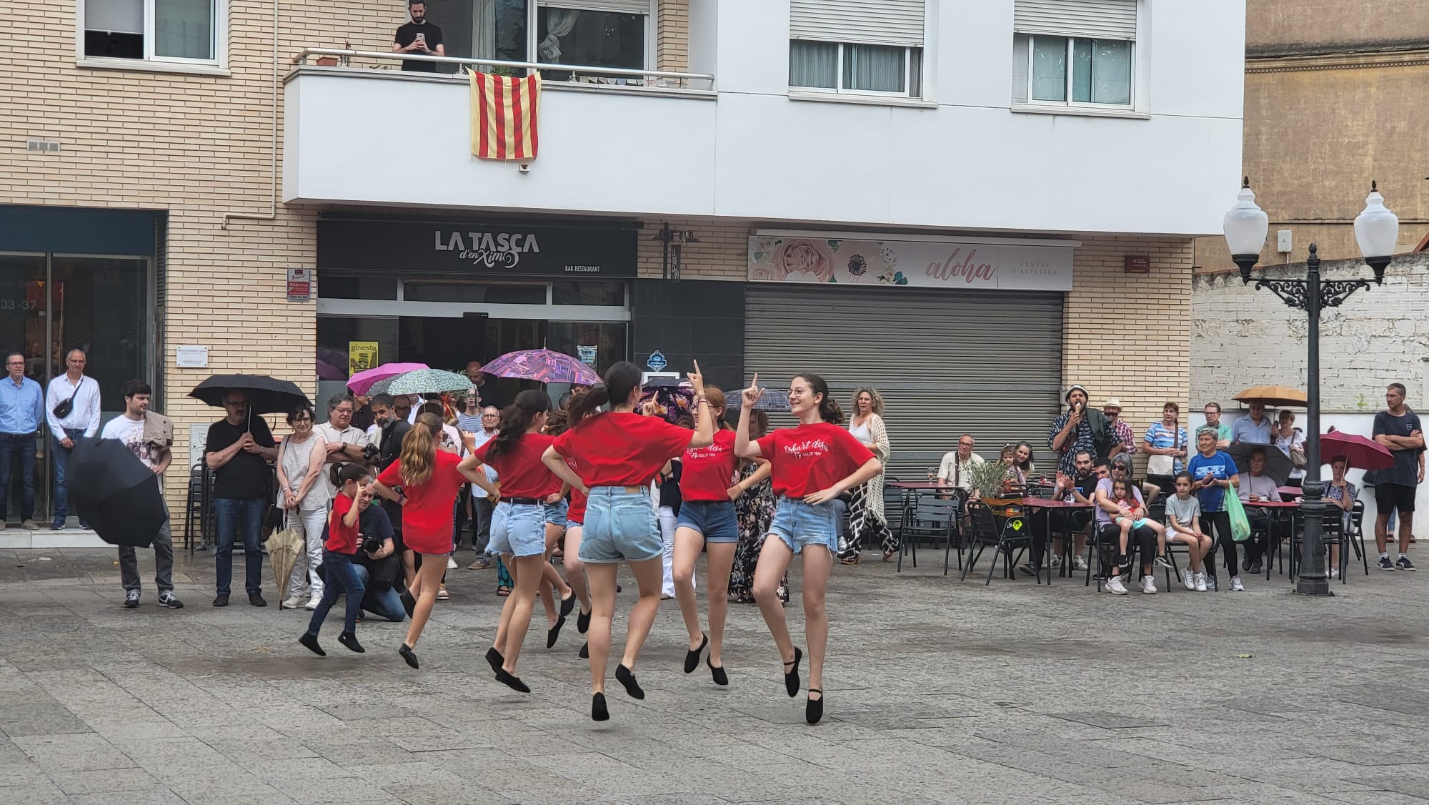 Festes de Santa Oliva 2023. Mostra de cultura popular a la plaça de Fèlix Figueras i Aragay.