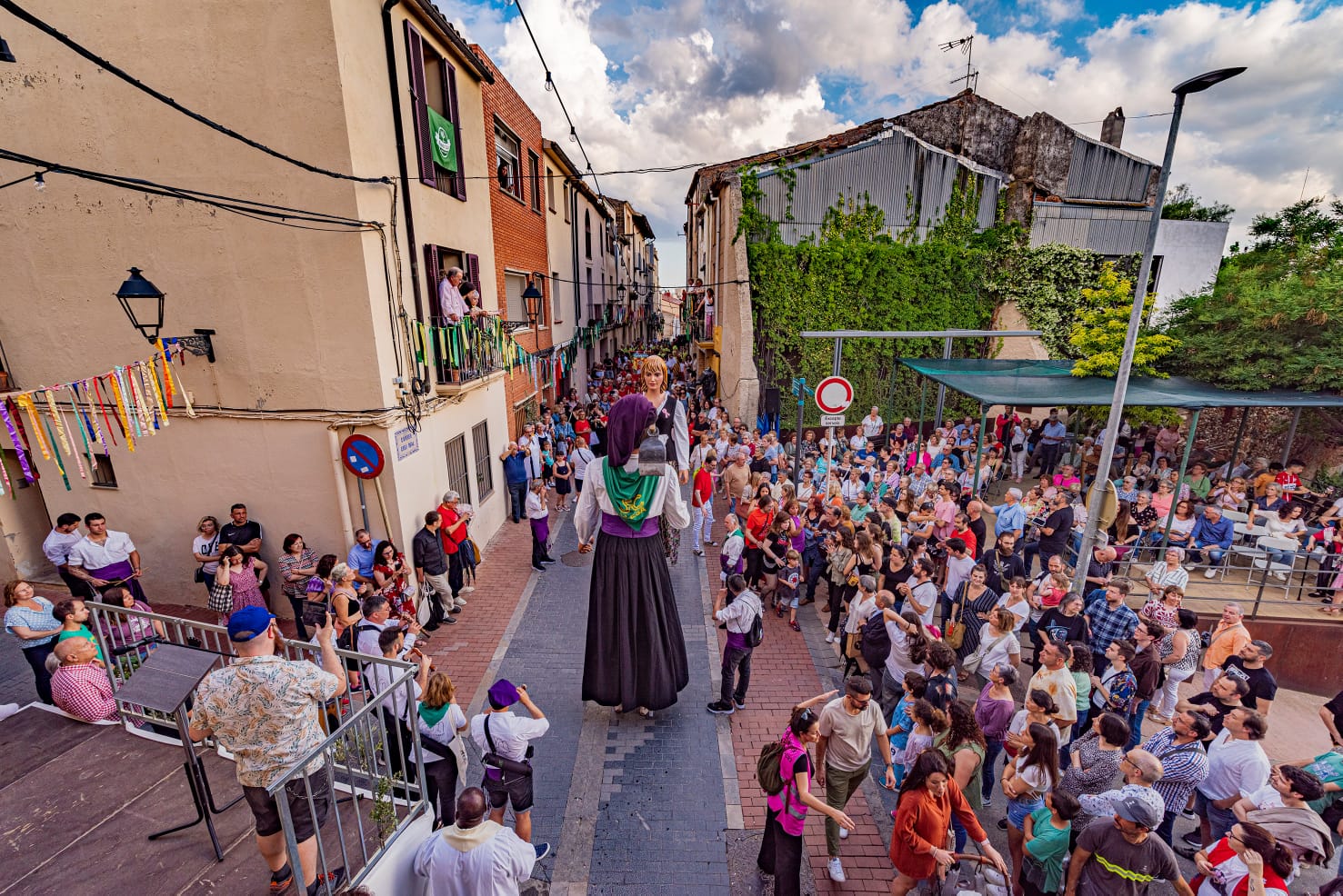 Festes de Santa Oliva 2023. Ofrena floral. 