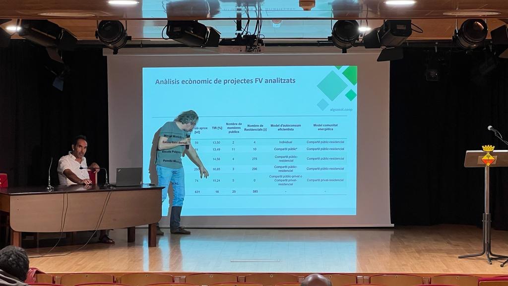 Xerrada "Comunitats energètiques a Olesa. Potencial i oportunitats