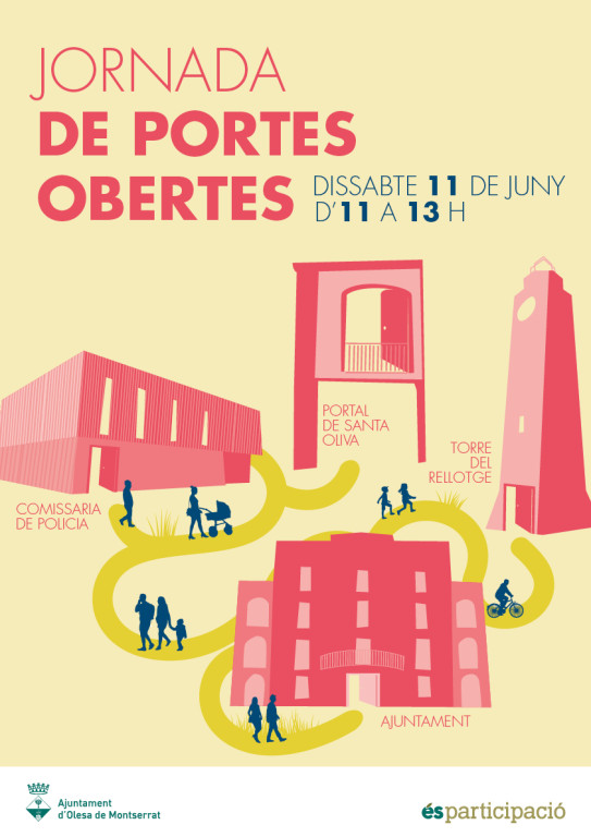 Cartell Jornada portes Obertes Edificis municipals 2022