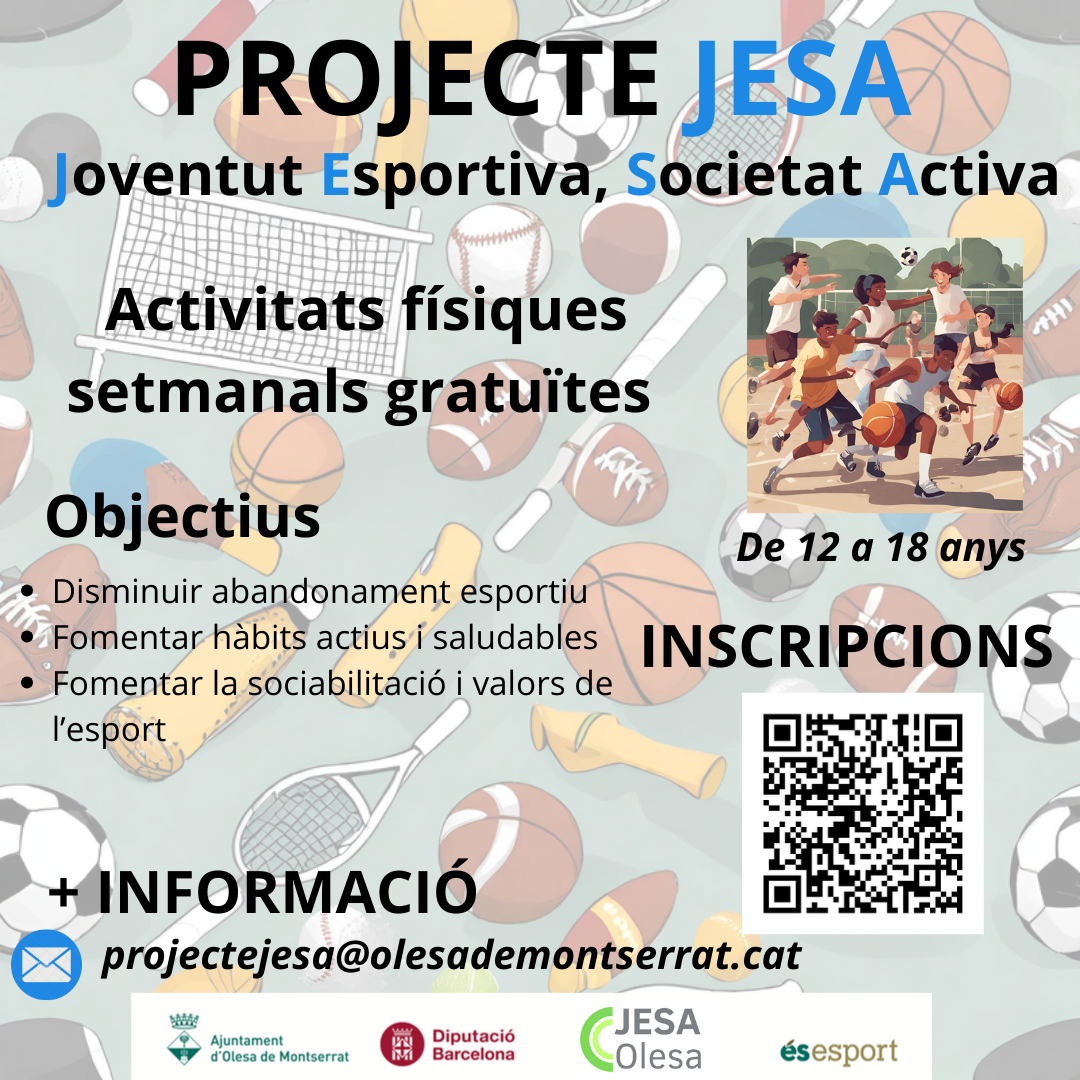 Cartell del Projecte JESA Olesa