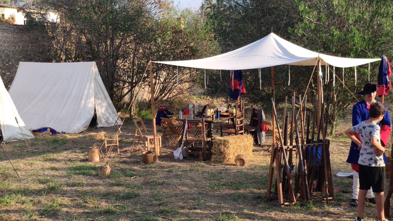 Festa dels Miquelets 2023: campaments al Centre Cultural de Cal Puigjaner.