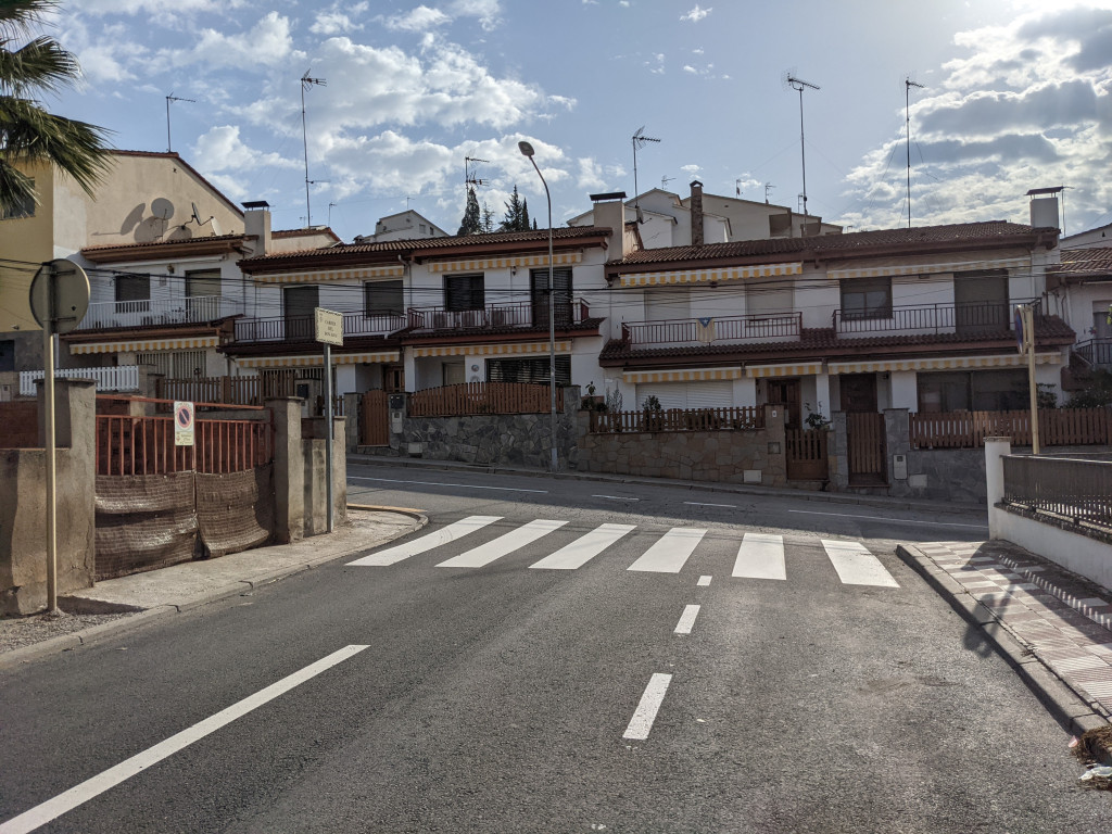 Pas de vianants del carrer del Bon Aire