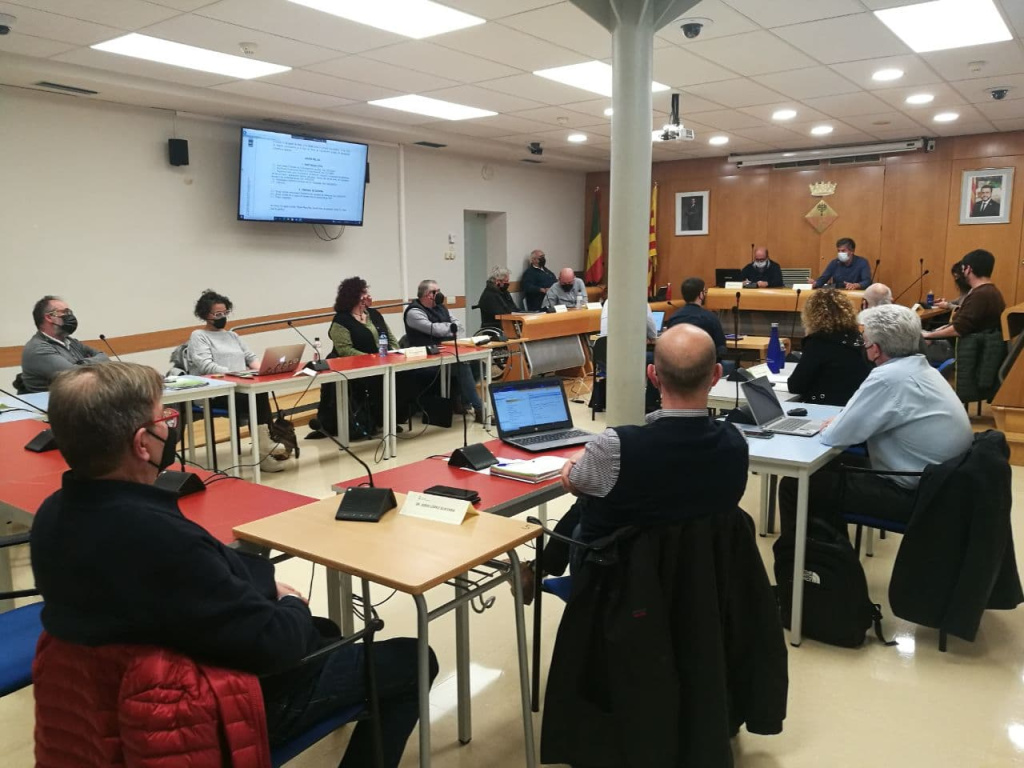 Assistents al Ple Municipal del 27 de gener de 2022