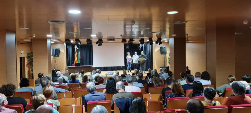 Vista dels assistents a l'Auditori de la Casa de Cultura