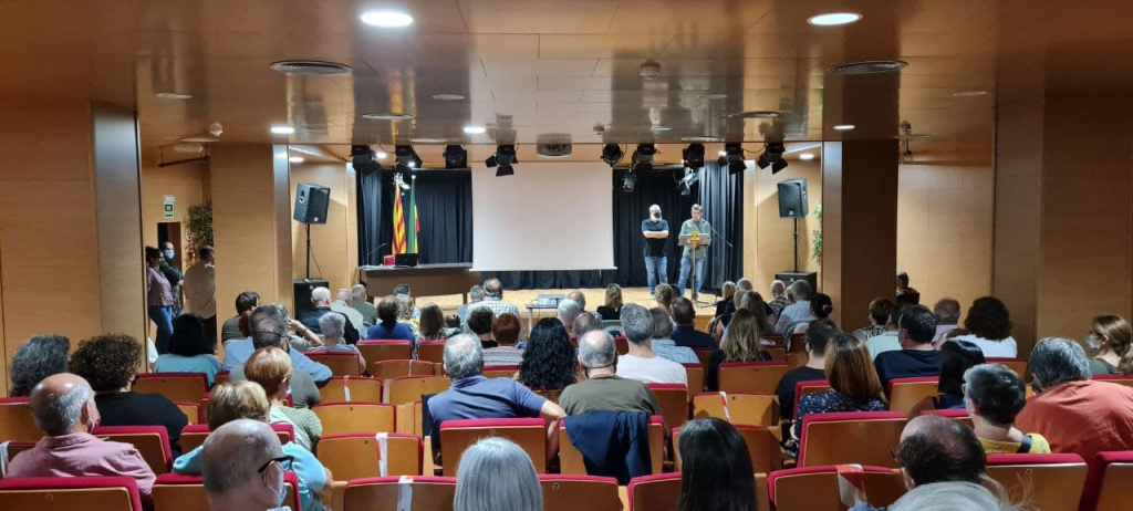 Vista dels assistents a l'Auditori de la Casa de Cultura