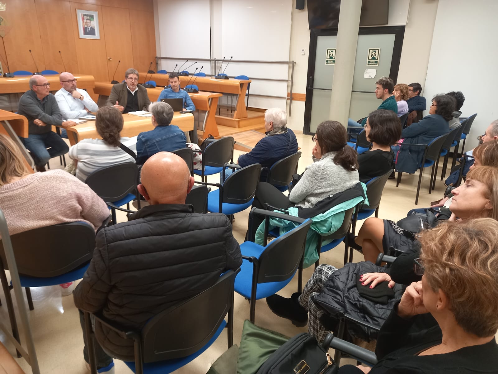 Reunió entre la Generalitat i els usuaris i usuàries de Monbús