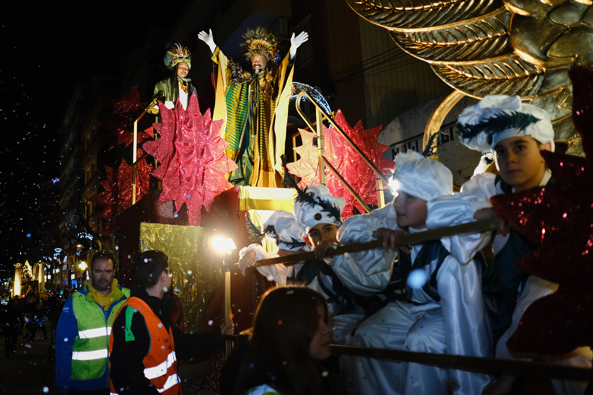 Fotografia de la Cavalcada de Ses Majestats els Reis d'Orient a Olesa el 2024