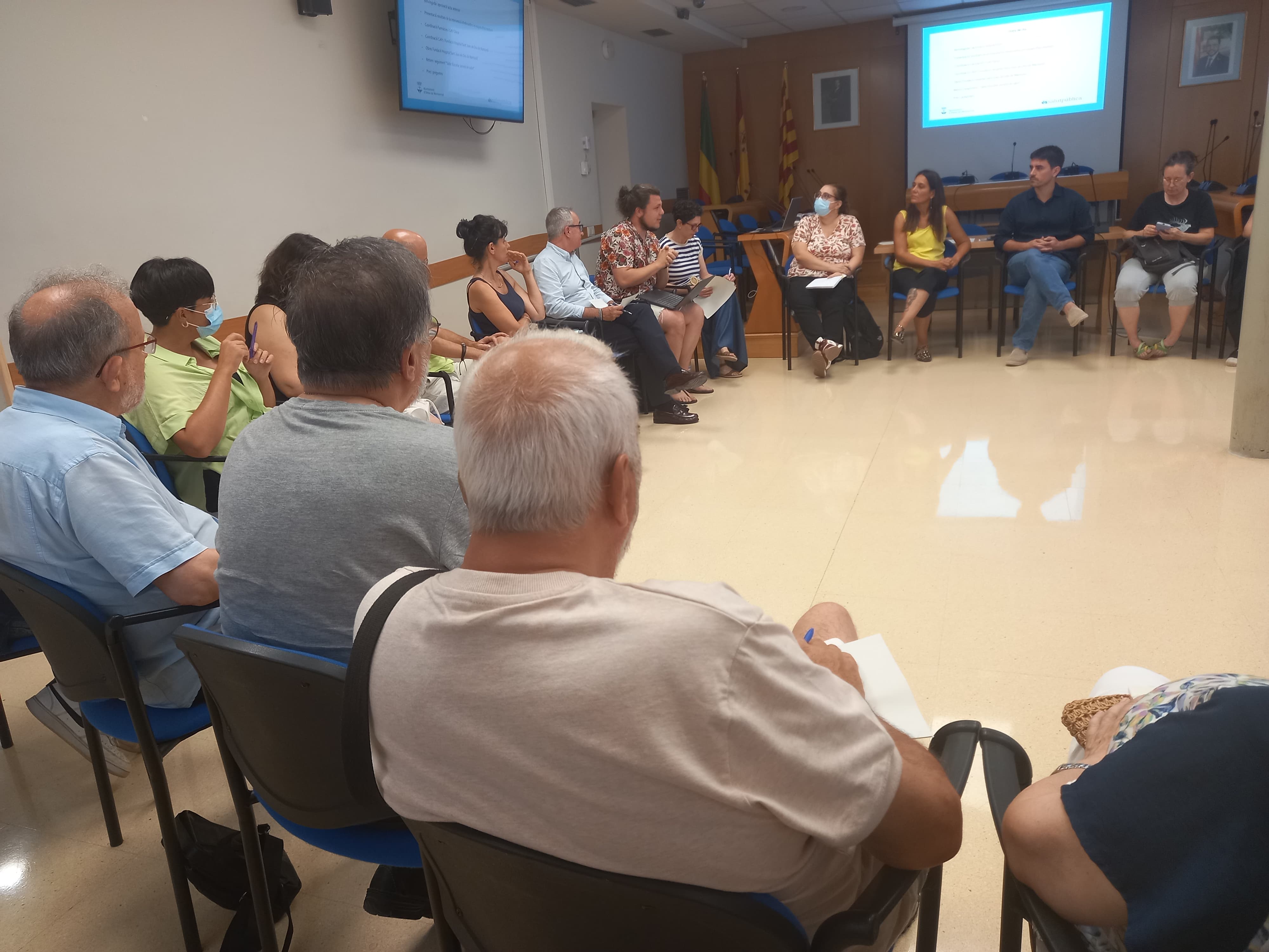 Reunió de la Taula de Salut Municipal de juliol de 2024