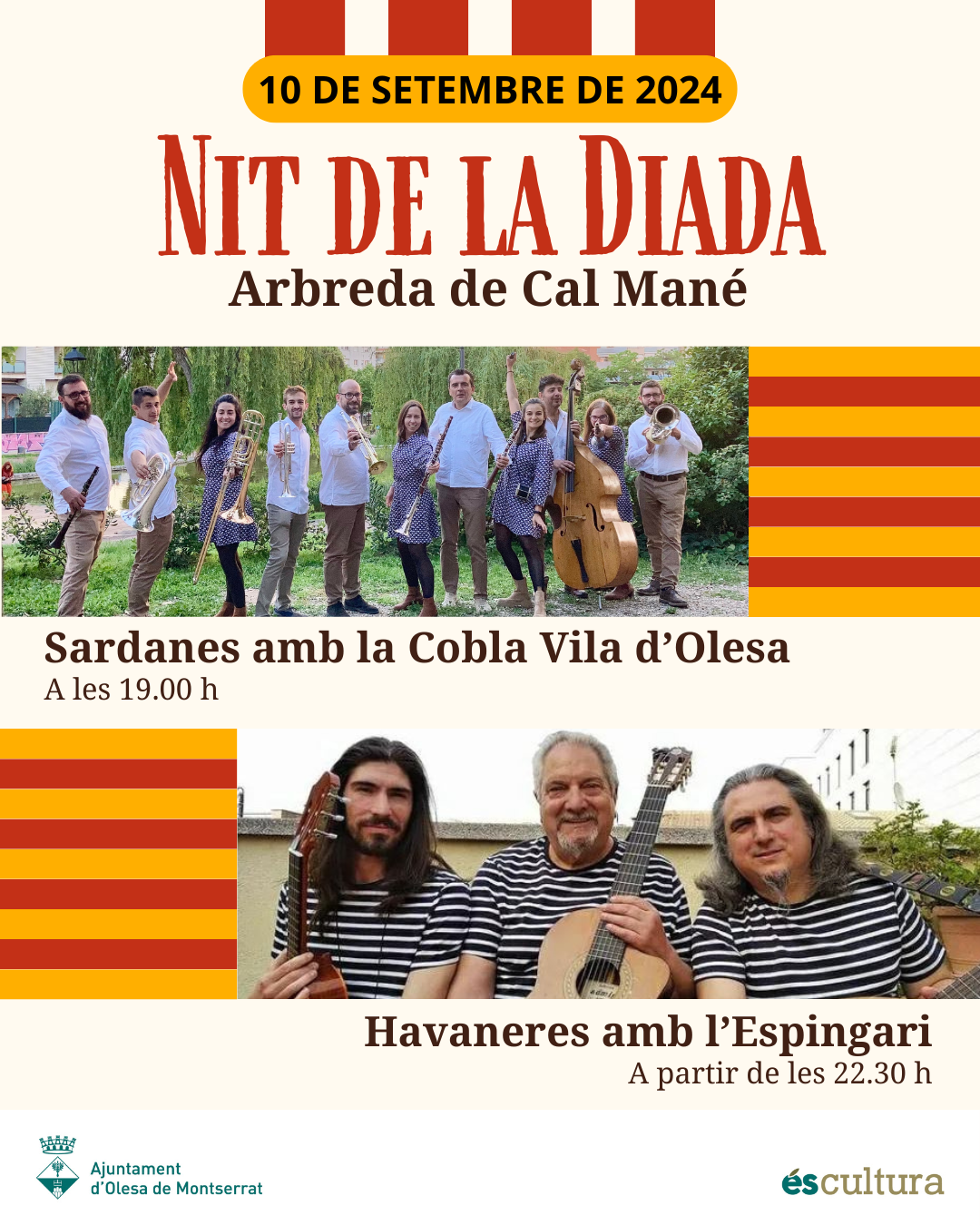 Cartell de la Nit de la Diada 2024