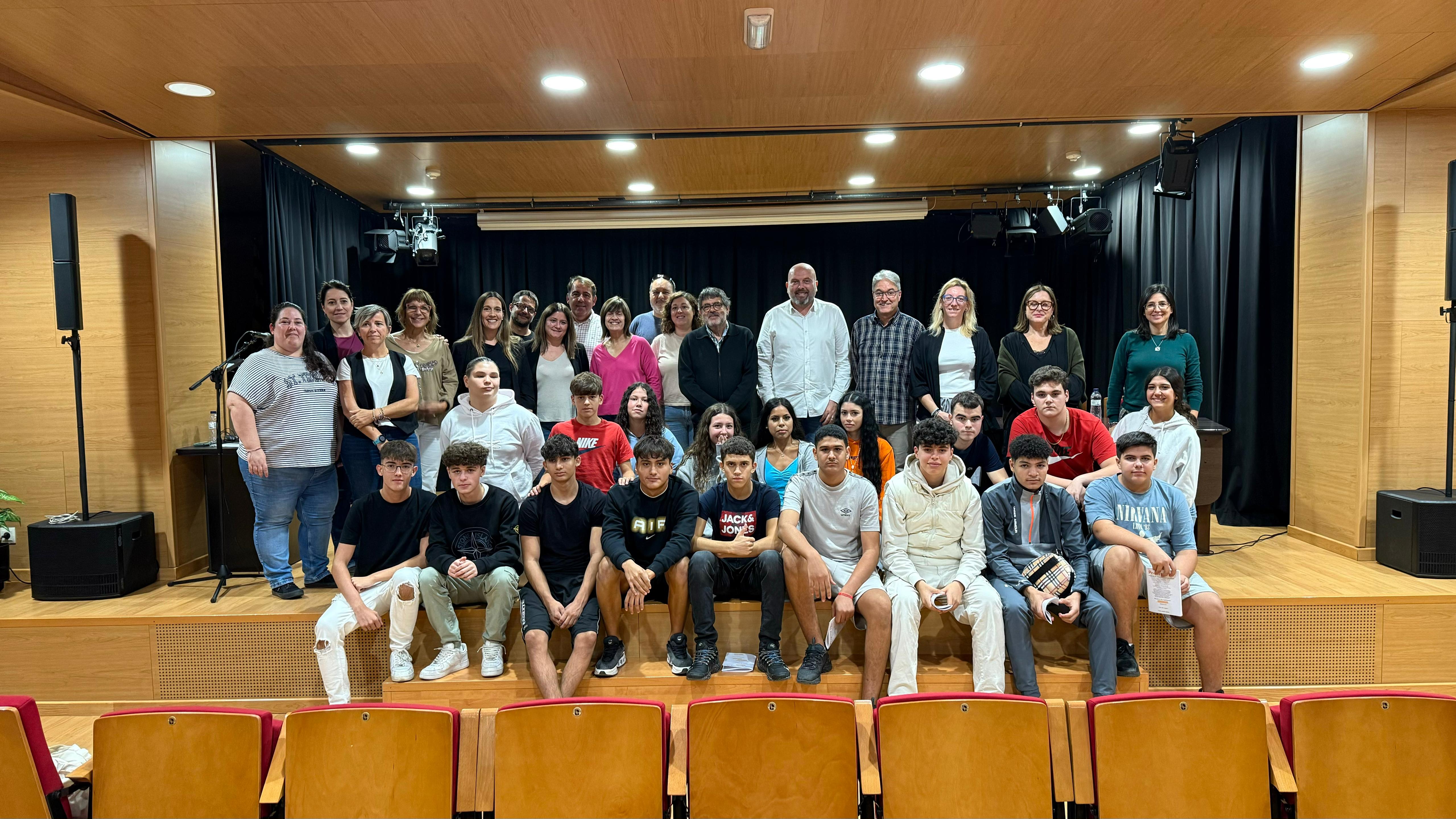 Foto de grup dels alumnes del projecte TEU 2024