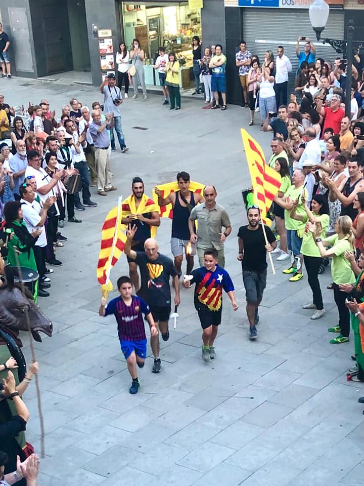 La CAL d'Olesa organitza l'arribada de la Flama del Canigó 