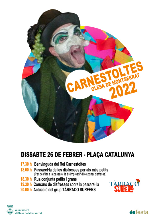 Cartell amb totes les activitats que es faran