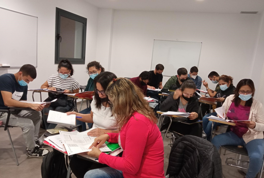 Alumnes del Curs de Català