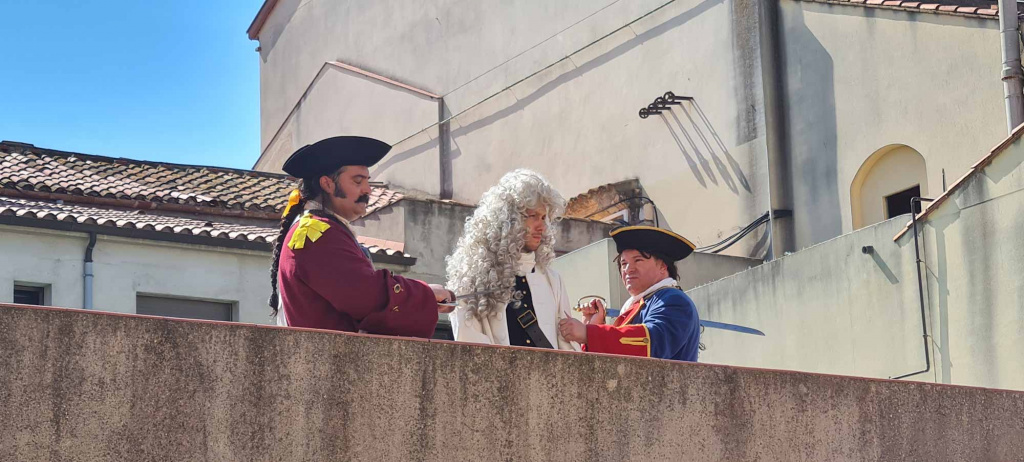 Captura del Capitan Maria amb dos Miquelets al costat