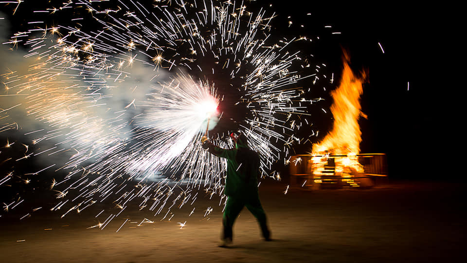 Diables amb els focs artifici