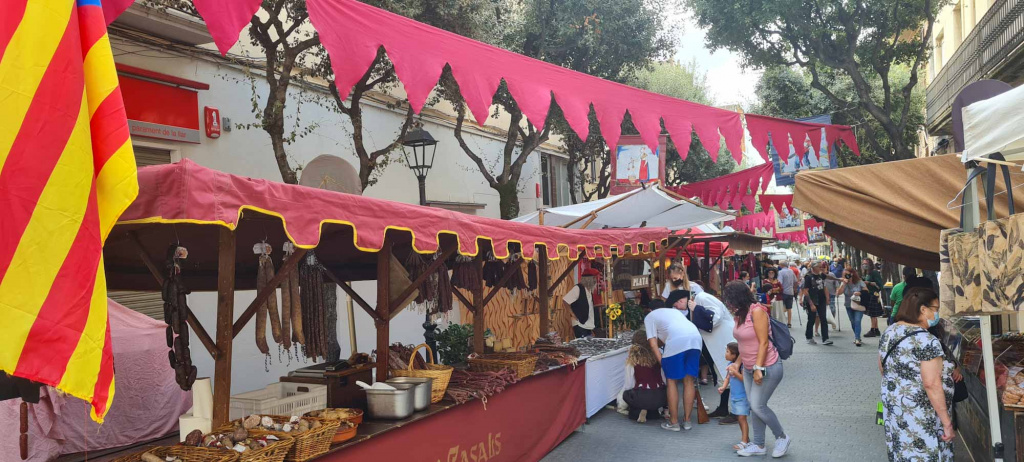 Mercat Barroc amb productes