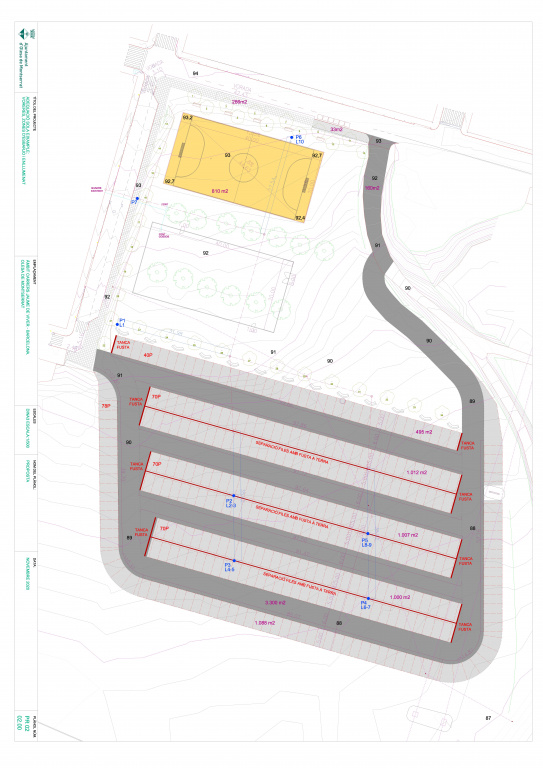 Projecte d'adequació solar de la Central per aparcament dissuasiu