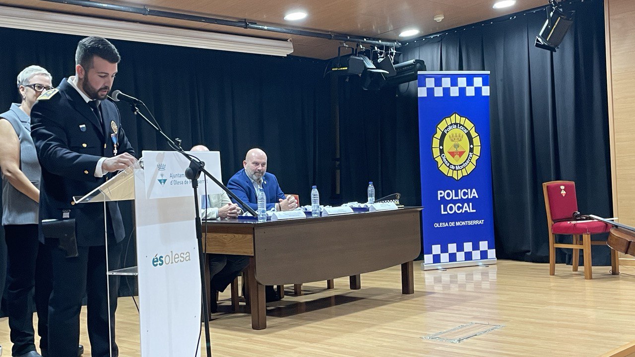 La Policia Local celebra la diada de Sant Miquel amb el lliurament de reconeixements