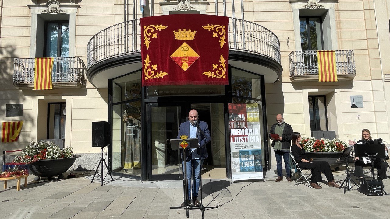 Acte d’homenatge als 4 alcaldes olesans de la Segona República